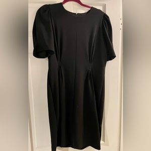 Black Express Dress. Day to night. Size large. Worn once.  Fully lined.